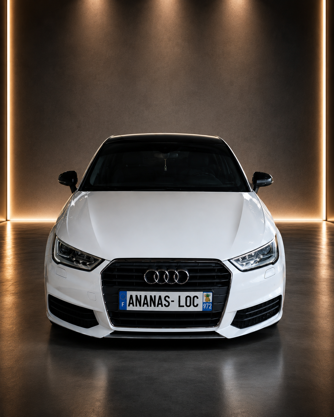 Audi A1 en location en Martinique chez Ananas Auto Location